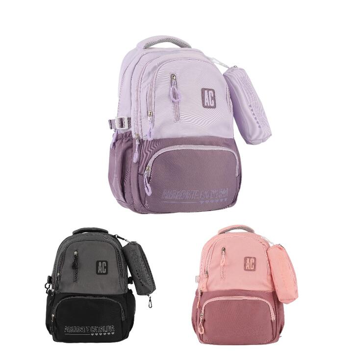 "MOCHILA 18"" POLIESTER AC"