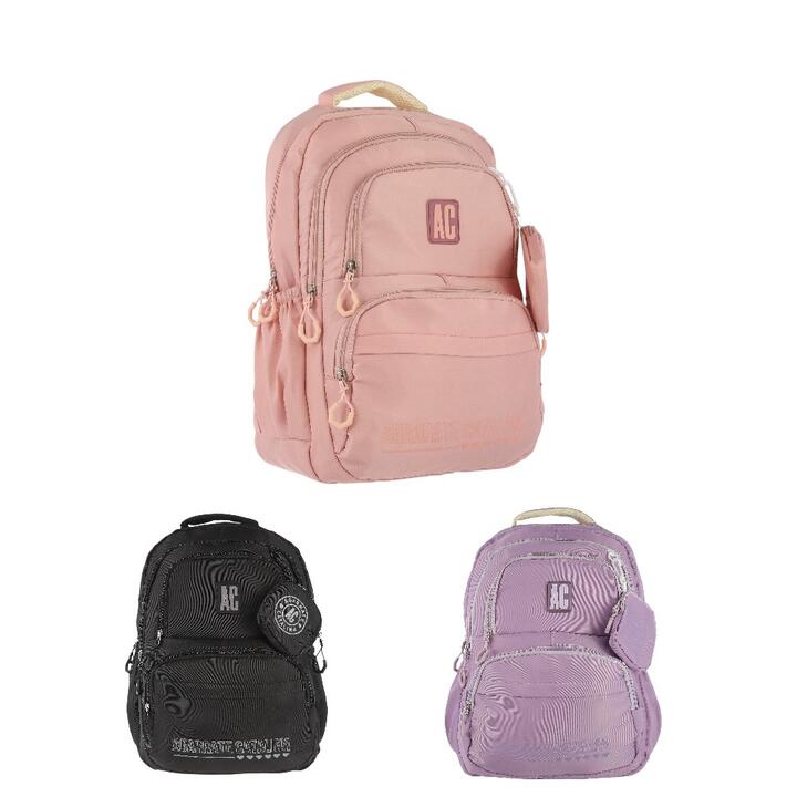 "MOCHILA 18"" POLIESTER AC"