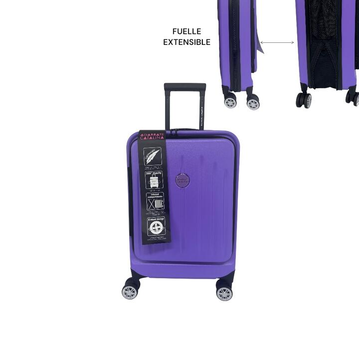 VALIJA PLEGABLE CARRY ON ABS VL AC 