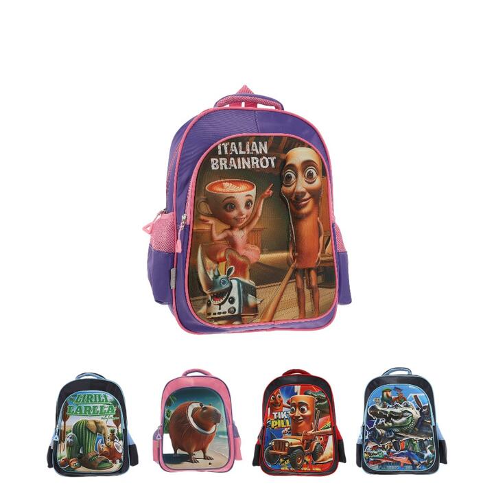MOCHILA INFANTIL 16" POLIÉSTER OW