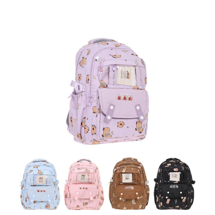 MOCHILA INFANTIL CAPYBARA 17"