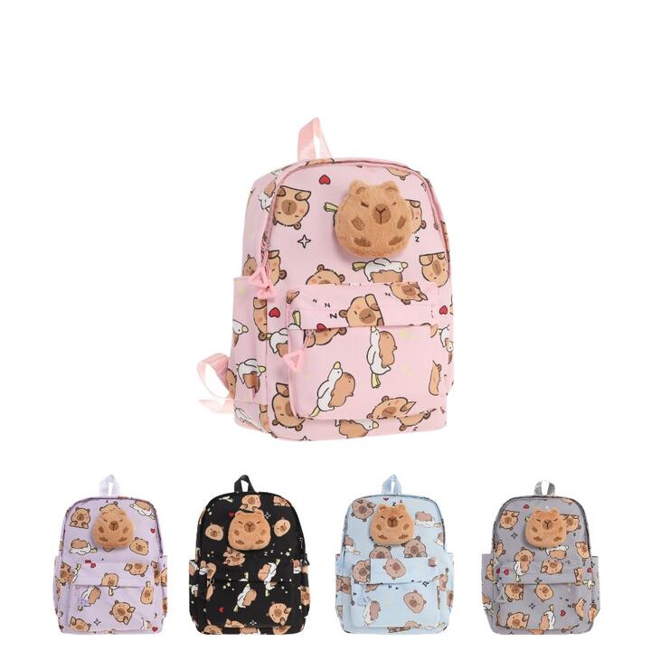MOCHILA INFANTIL CAPYBARA 12"