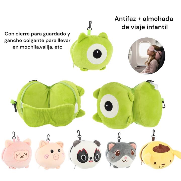 ALMOHADA DE VIAJE + ANTIFAZ OWEN