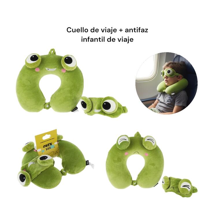 ALMOHADA DE VIAJE + ANTIFAZ OWEN