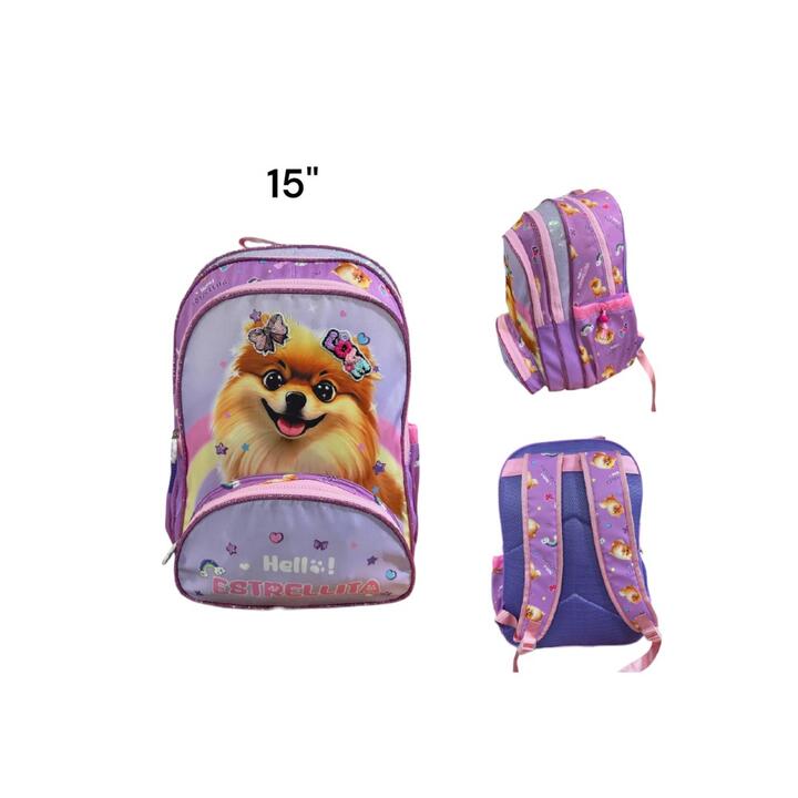 MOCHILA INFANTIL 15" POLIÉSTER OW