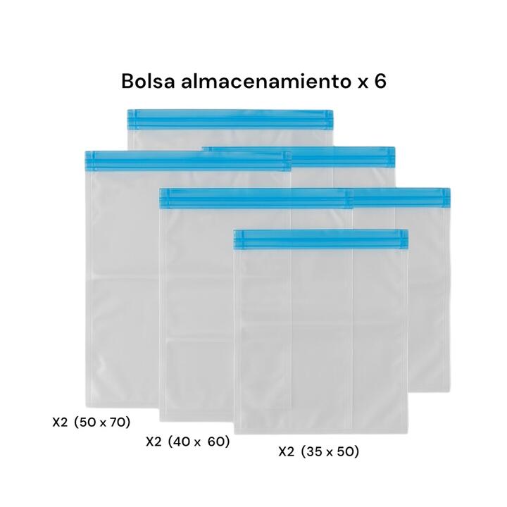 SET ORGANIZADOR DE VIAJE 6 PCS