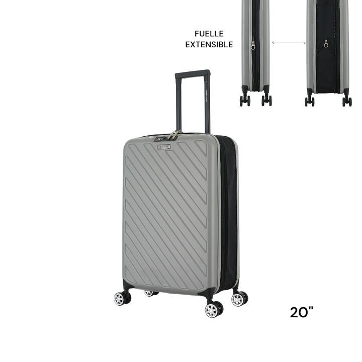 VALIJA PLEGABLE 20 ABS GR PC